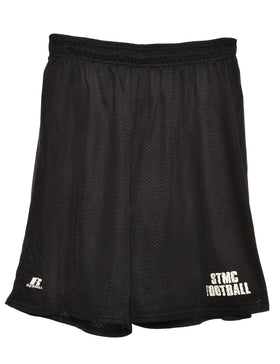 Vintage Nike Football Black Athletic Shorts with Drawstring Men Size 2 -  beyond exchange