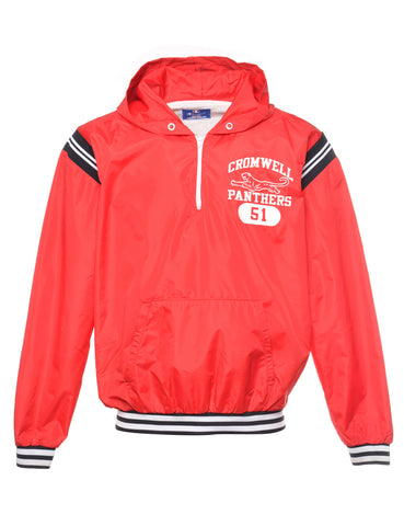 red champion bomber jacket