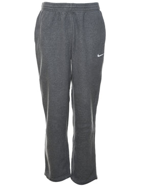 Nike black swoosh track pants (S/M) – 90s Baby Vintage