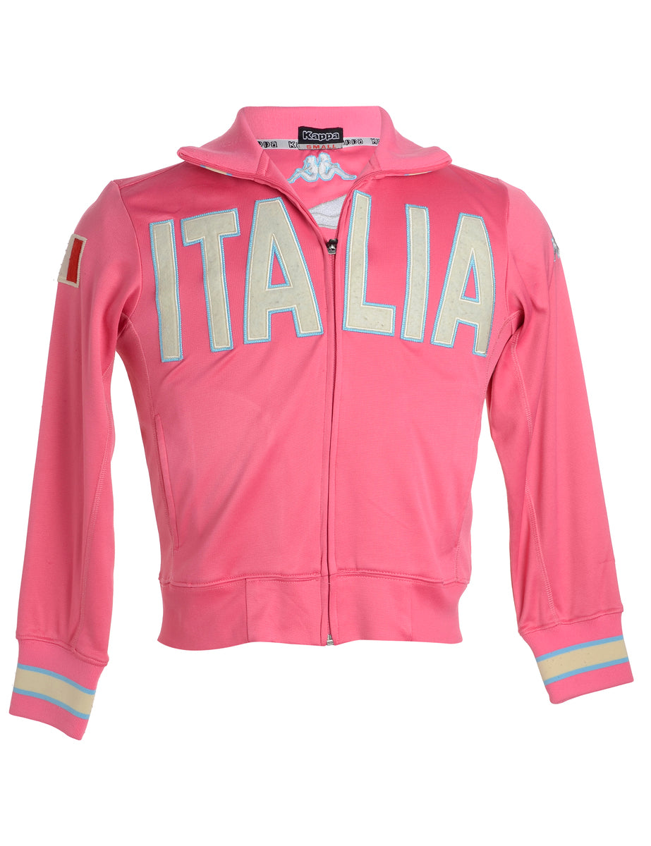 pink kappa track jacket