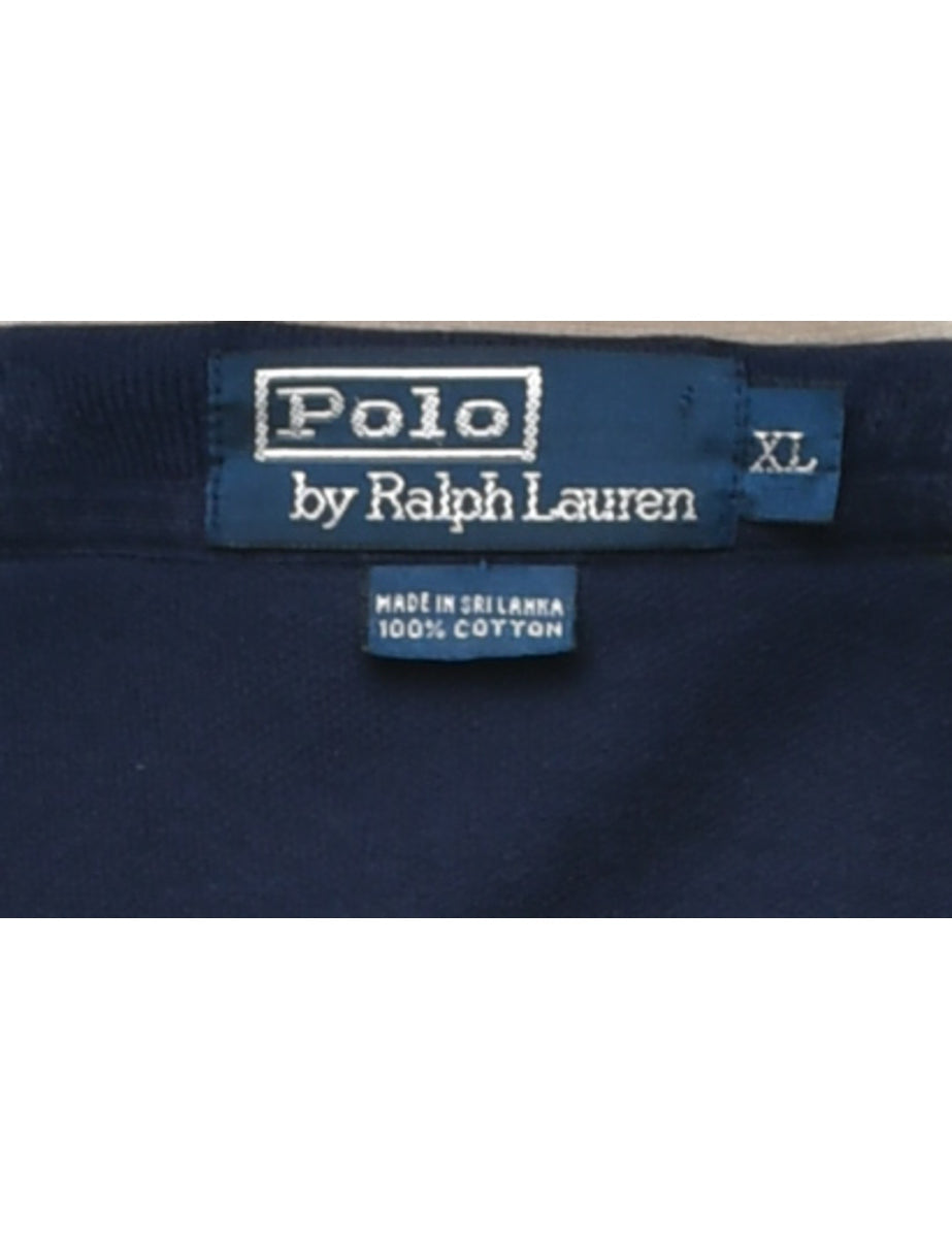 Men's Ralph Lauren Ralph Lauren Navy & White Polo Shirt Blue, XL | Beyond  Retro - E00843280