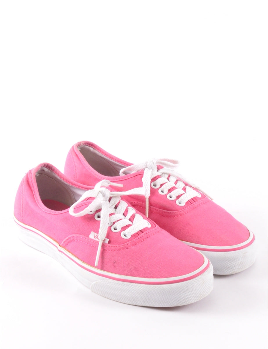 vans off the wall pink