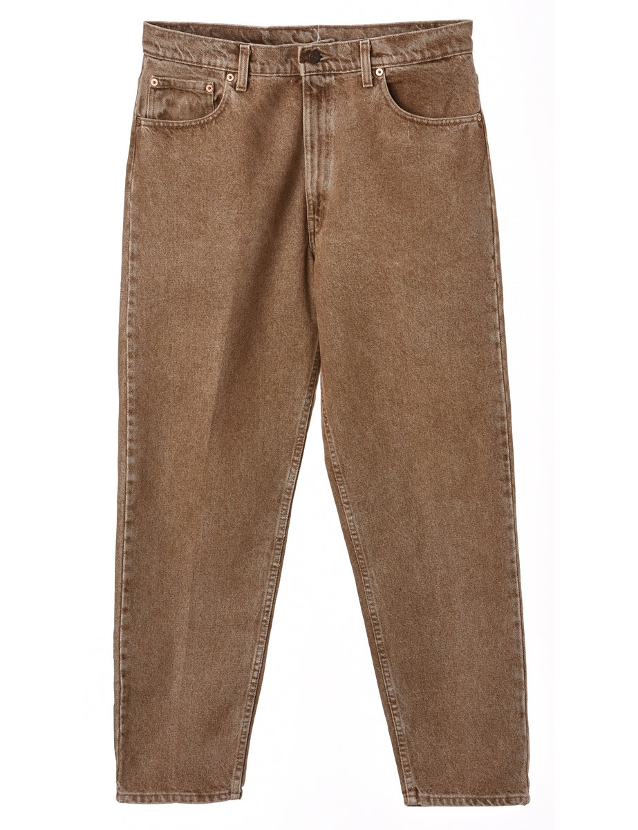 brown levis pants