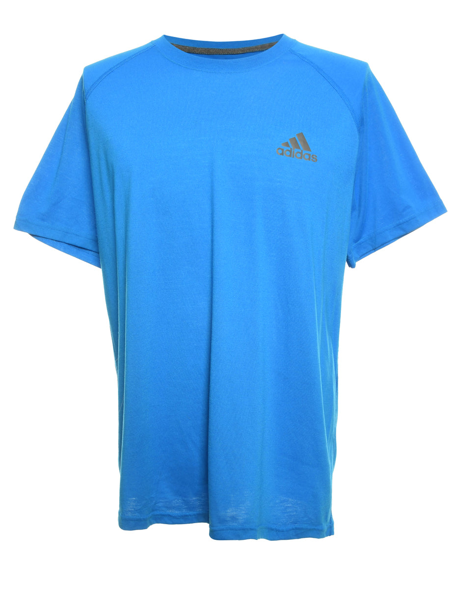 Adidas Ultimate Climalite Blue T-shirt Size M