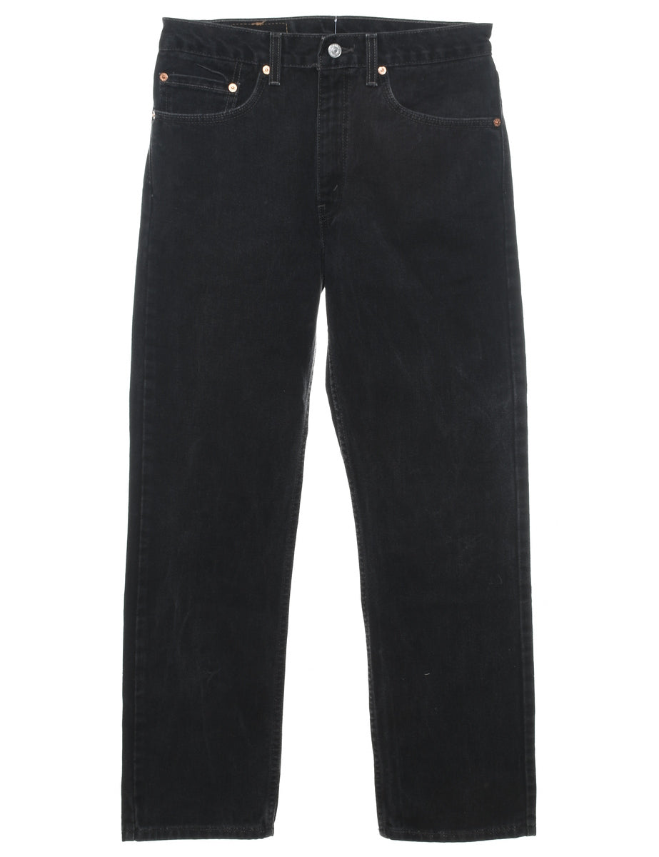 Unisex Levi's Black Levis 505 Jeans Black, M | Beyond Retro - E00903501
