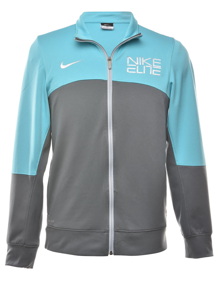 nike track top blue