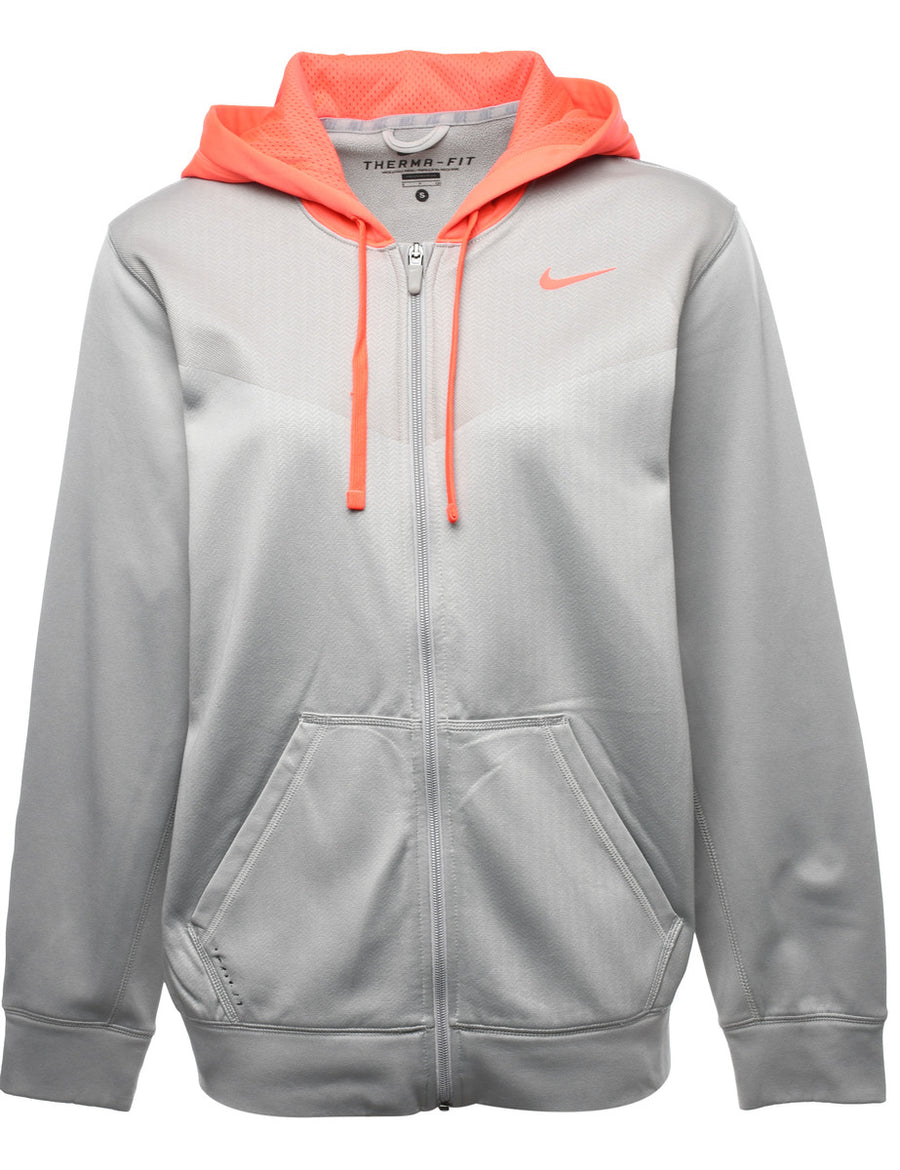 nike hooded track top