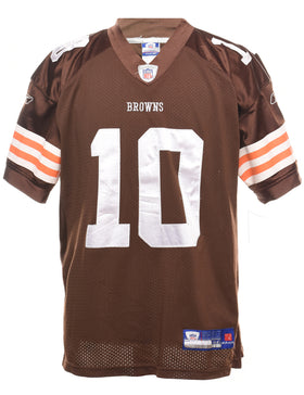 BRADY QUINN CLEVELAND BROWNS 10 JERSEY Notre Dame White Reebok