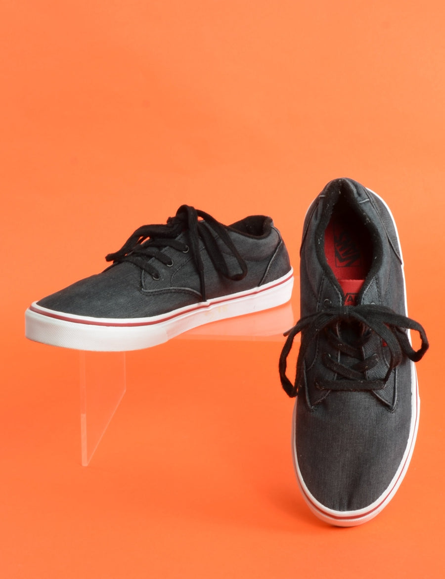 vans off the wall black shoes