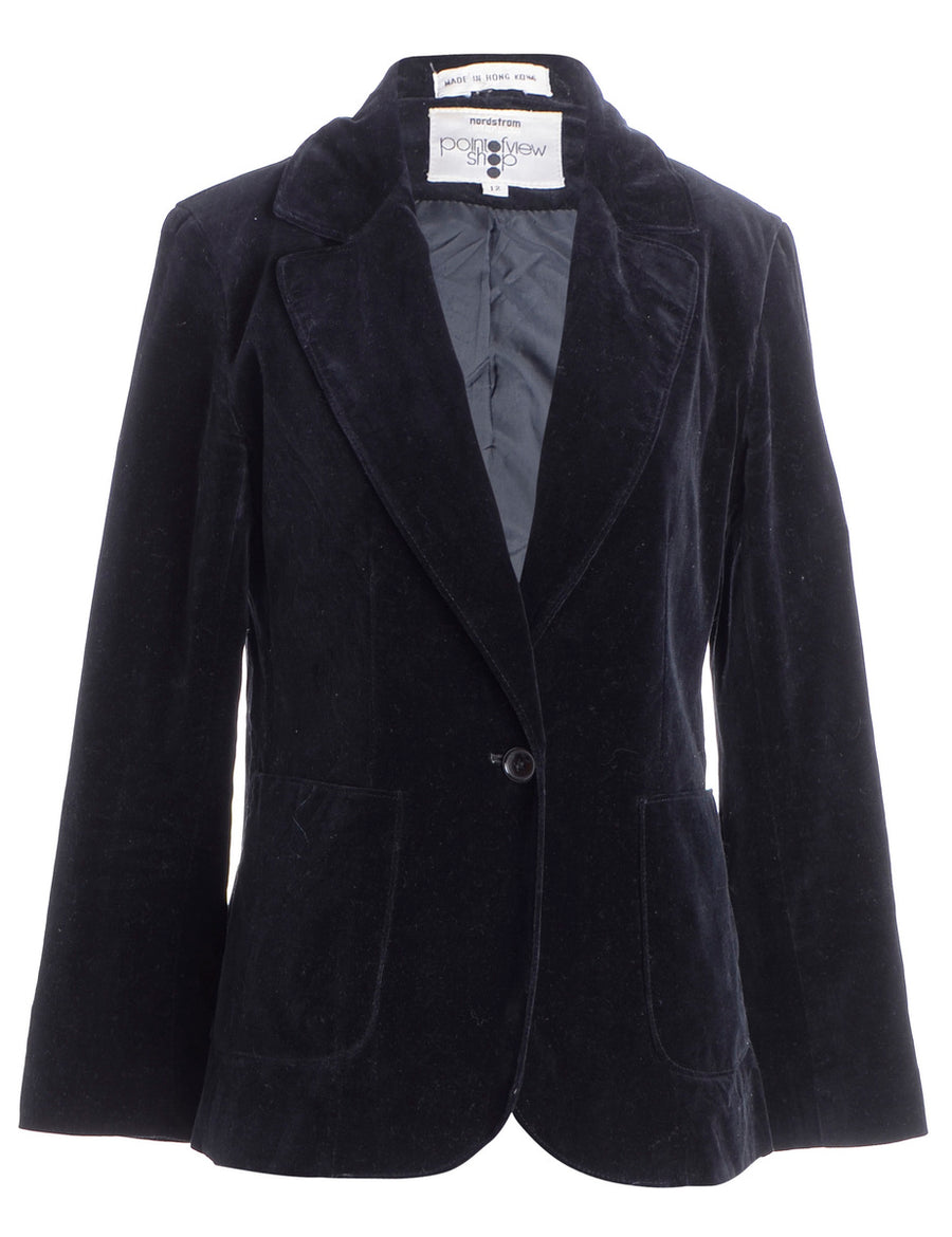 black velvet blazer next