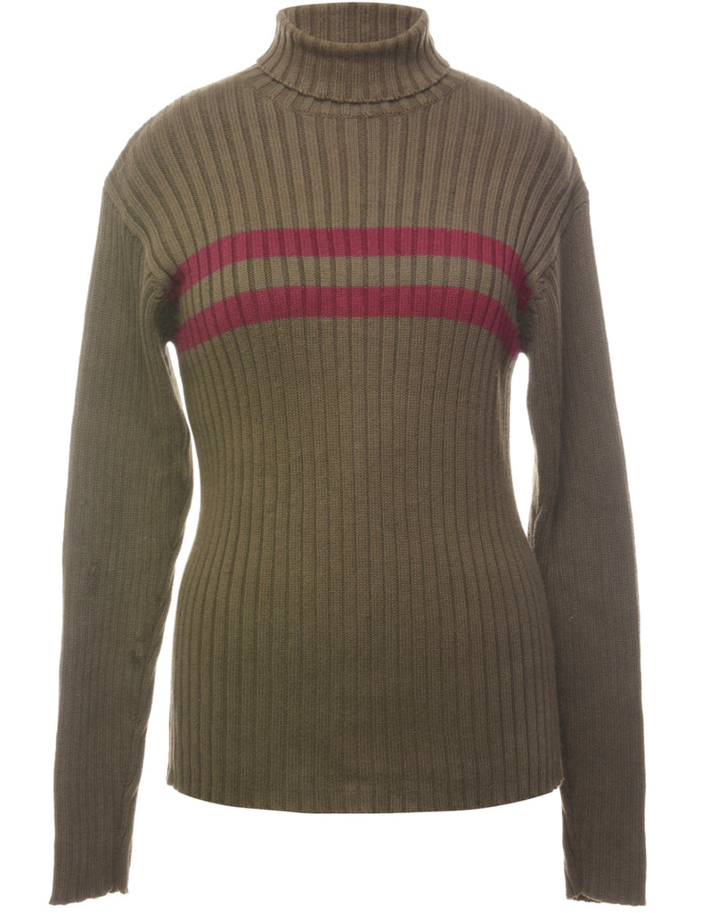 希少 Vintage Ecuador Roll Neck Star Knit - agedor.ma