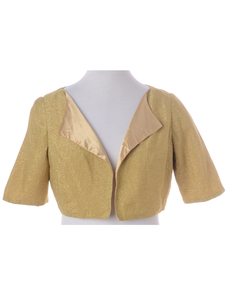 womens gold evening jackets