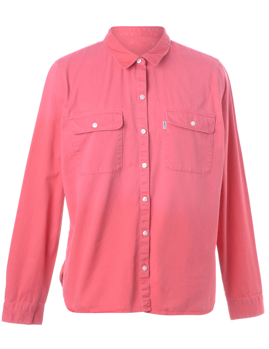 pink levis shirt