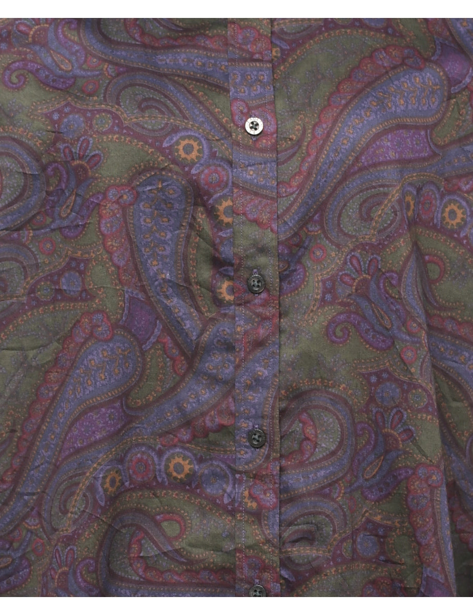 Women's Ralph Lauren Ralph Lauren Paisley Shirt Multi-coloured, S | Beyond  Retro - E00838706