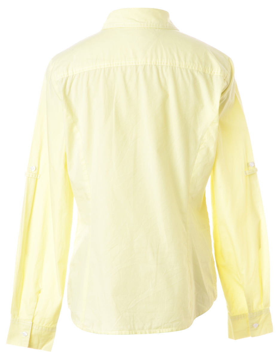 tommy hilfiger yellow top