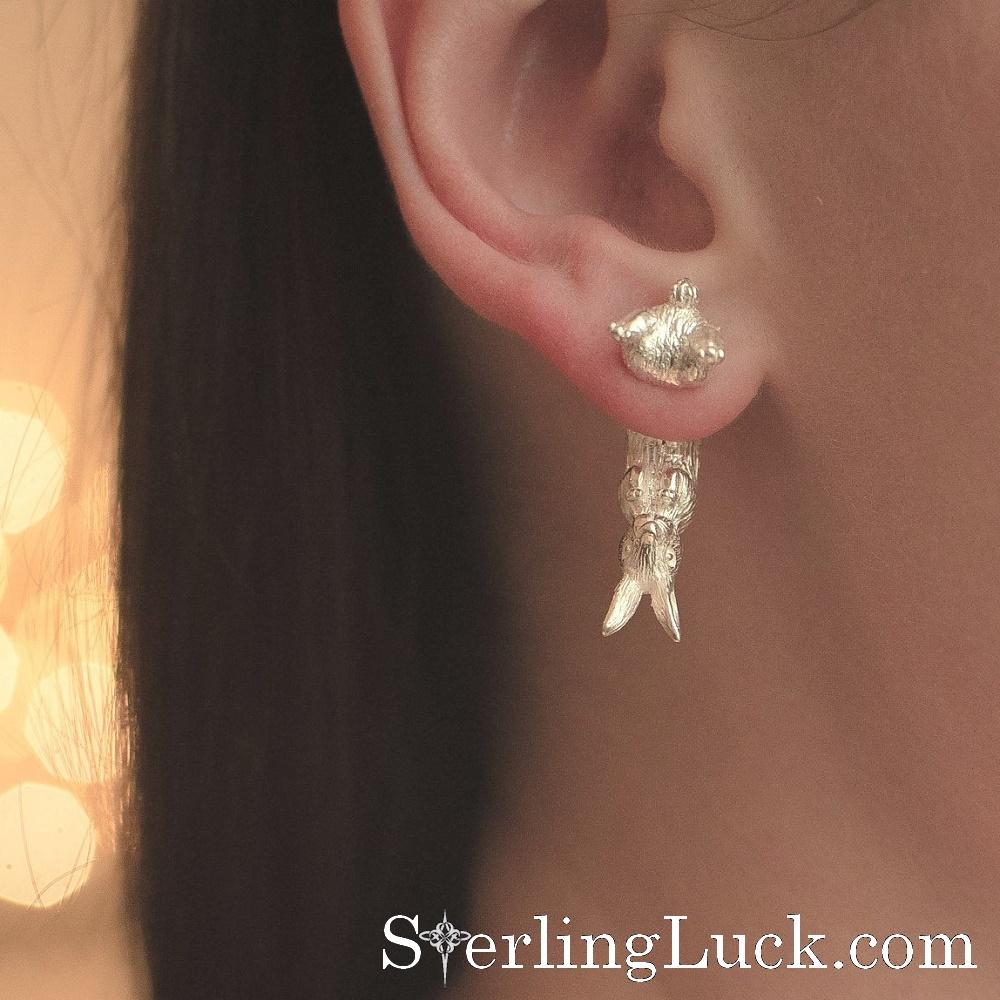 Stuck Bunny Earring (one side only 