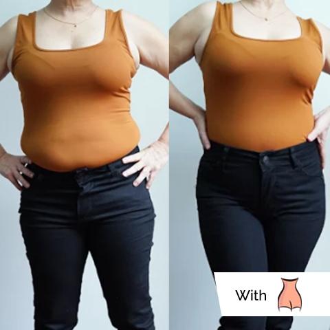 tummy control pants before and after