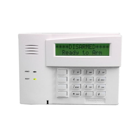 honeywell alarm keypad thermostat