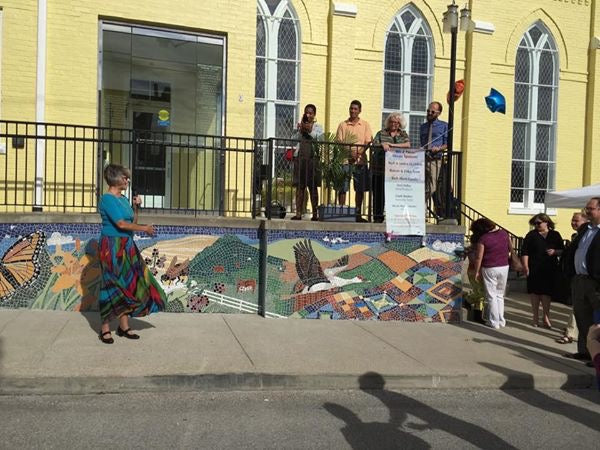 Gateway Regional Arts Center Community Built Mosaic by Terri Pulley