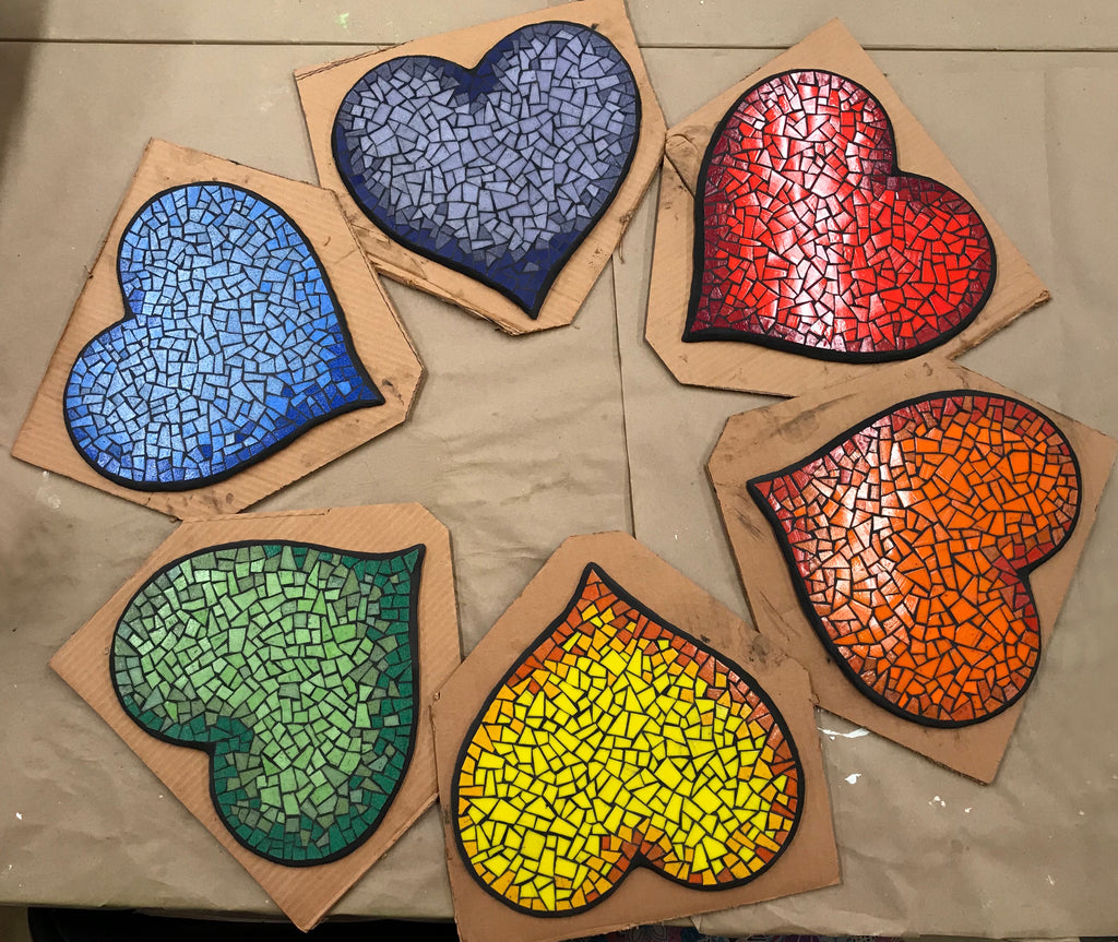 Hearts for the Diversity Mural by Sandra Groeneveld