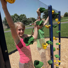 Clear Playground Climbing Wall