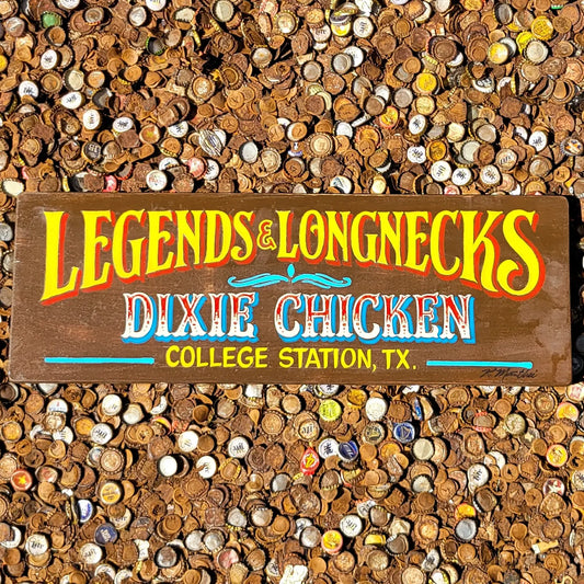 Legends & Longnecks Sign