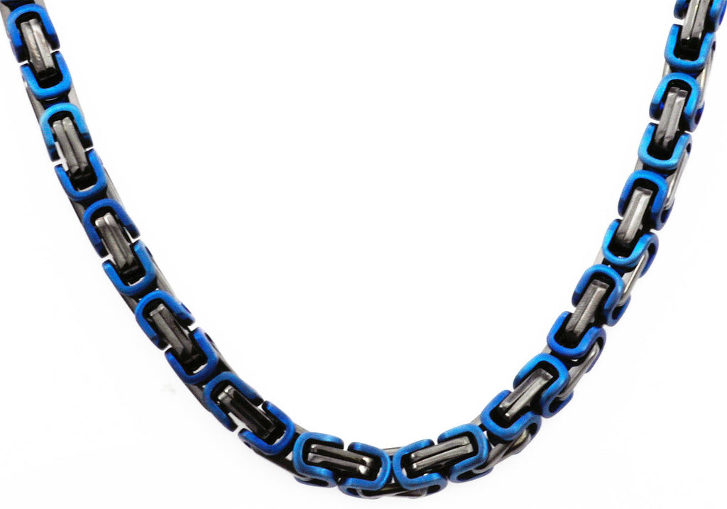 black steel chain