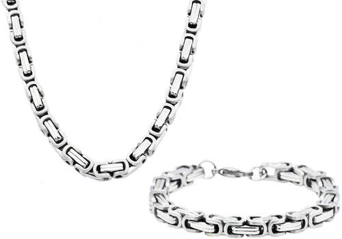 Box Chain Necklace Stainless Steel Mens and Womens Jewellery - Etsy