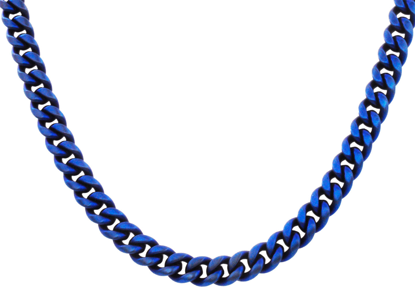 blue necklace chain