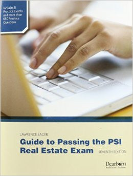 psi real estate exam passing score