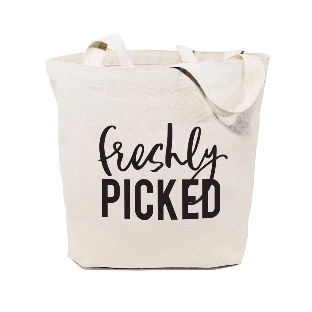 Freshly Picked Cotton Canvas Tote Bag – The Cotton and Canvas Co.