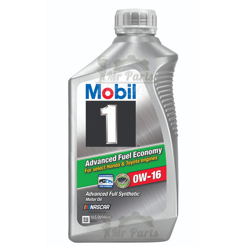 Mobil 1 0w 16 Advanced Fuel Economy Motor Oil 1 Quart Mr Parts C