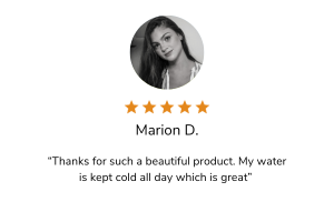 Customer Review - Water Bottle