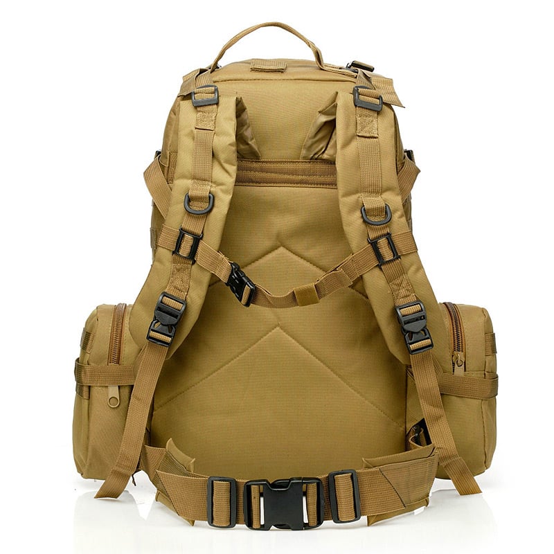 Stealth Angel SA-3M50 50L Backpack Daypack w/ 3 MOLLE Bags Large Milit ...
