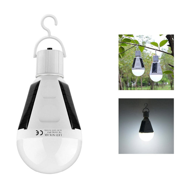Solar Rechargeable 12W LED Light Bulb Stealth Angel Survival - Stealth  Angel Survival