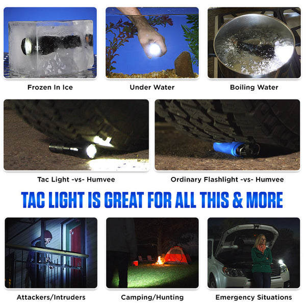 Tact-3000 Flashlight Kit Stealth Angel Survival - Stealth Angel Survival