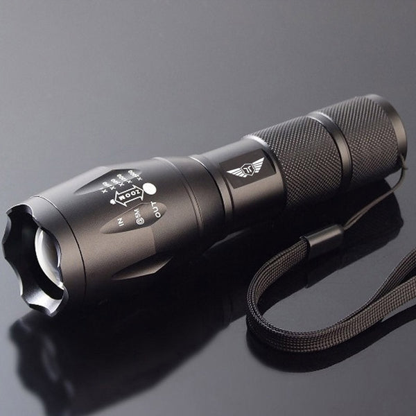 Super Bright LED Tactical Flashlight Waterproof SOS Survival Lighting 5  Modes US