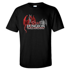 +5 Persuasion True Dungeon Dragon and Harpy T-Shirt