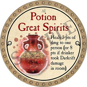 Potion Great Spirits - 2023 (Gold) – Trent Tokens