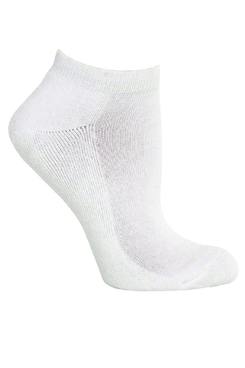 Plain White Ankle Socks Gmd Activewear Australia