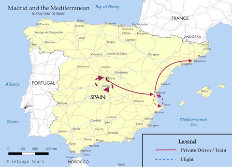 Mediterranean Cities of Spain Letango Tours