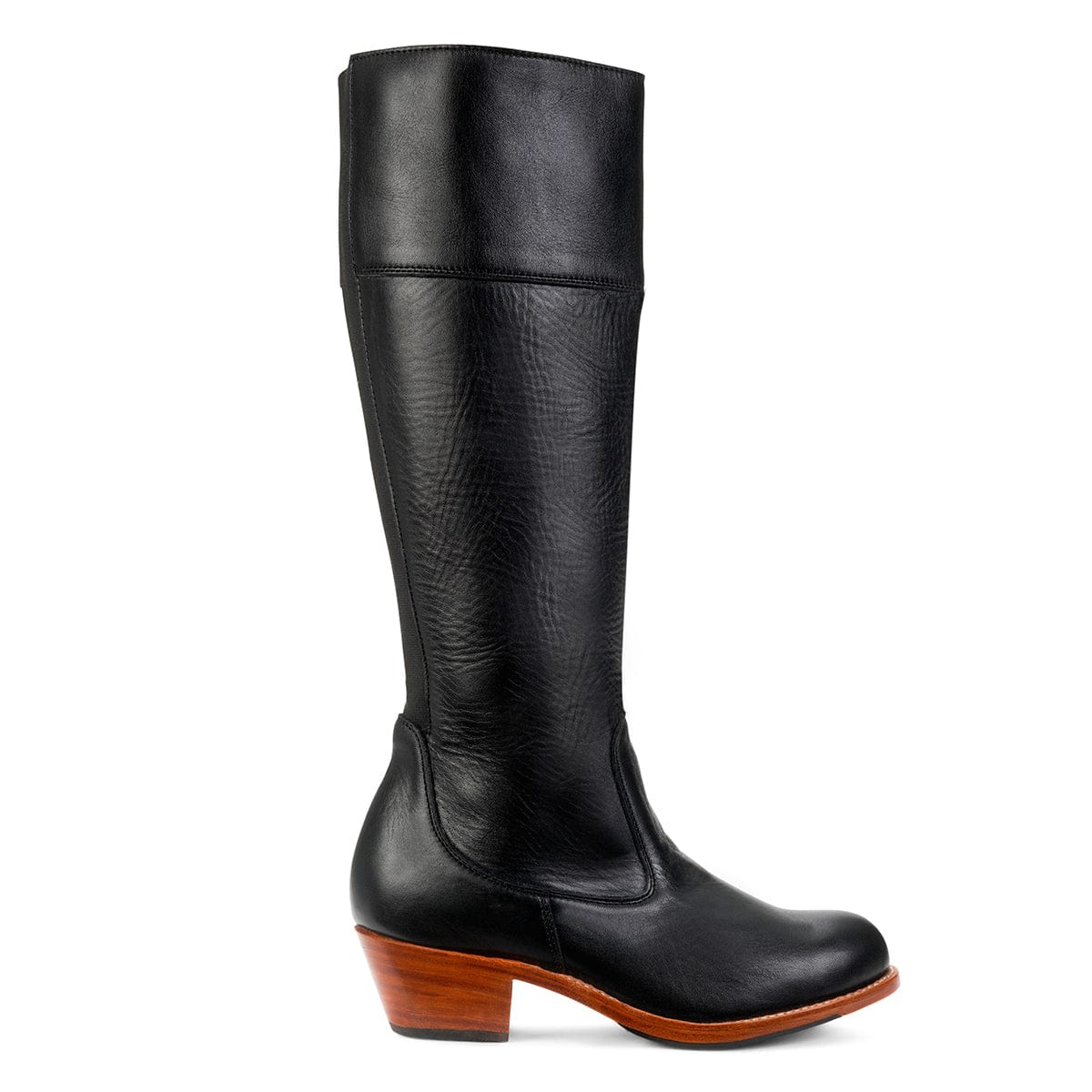 The Condesa in Onyx ~ Wide ~ Wide Calf 49cm