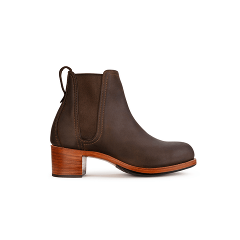 Women's Block Heel Leather Chelsea Boots | The Catalina – Adelante Shoe Co.