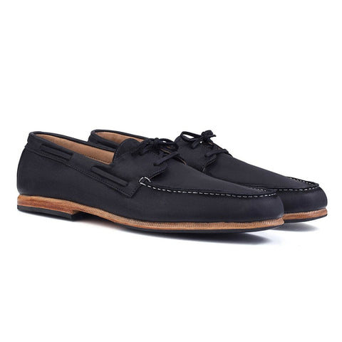 Men's Handcrafted Full-Grain Leather Boat Shoes | The Náutico ...