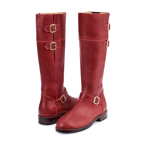 Women's Handcrafted Leather Equestrian Boots | The Reina – Adelante ...