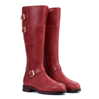 Women's Handcrafted Leather Equestrian Boots | The Reina – Adelante ...