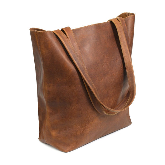 Custom Classic Leather-Tote – Adelante Shoe Co.