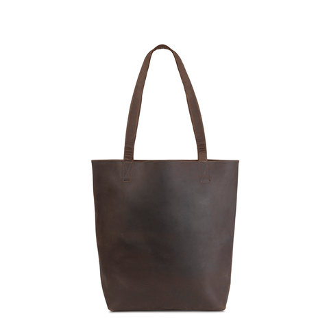 High-Quality Handcrafted Full-Grain Leather Tote Bag – Adelante Shoe Co.