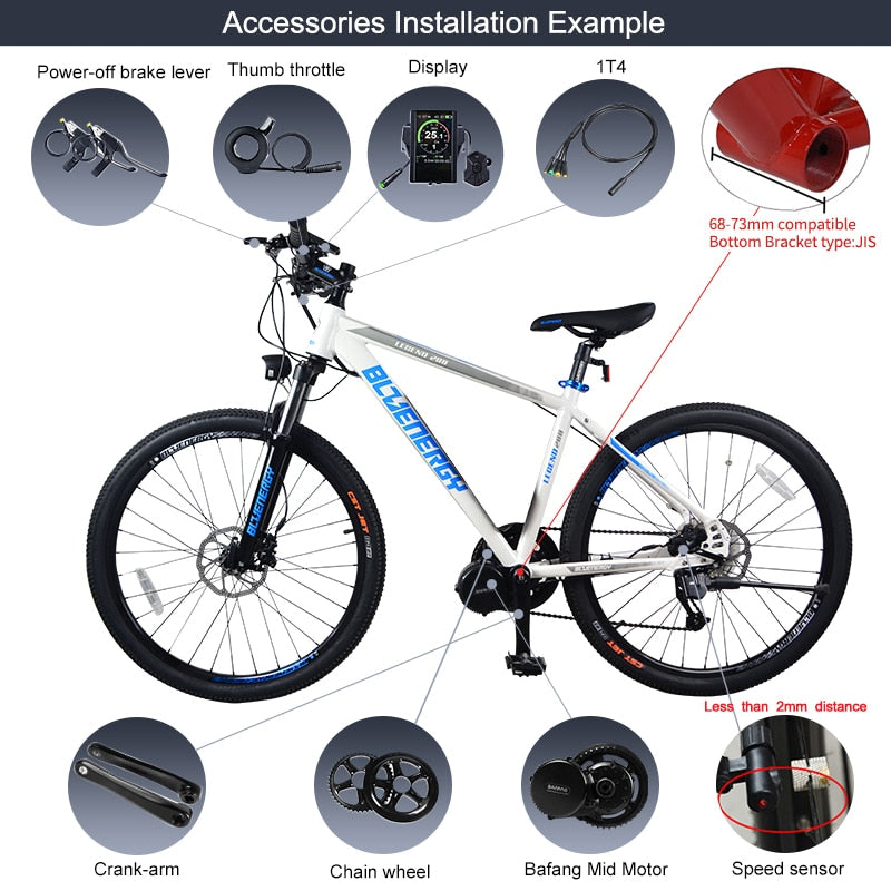 mid drive motor electric bike