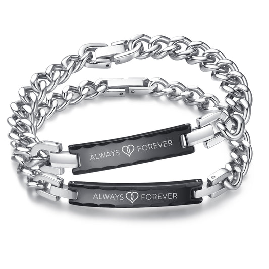 Always & Forever ❤️ Couples Bracelets